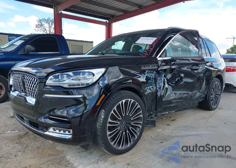 2020 Lincoln Aviator Black Label from USA, damaged, VIN 5LM5J9XC9LGL31929